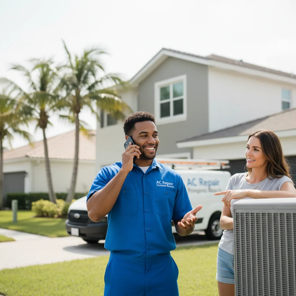 AC Repair Pompano Beach customer support in Milroy